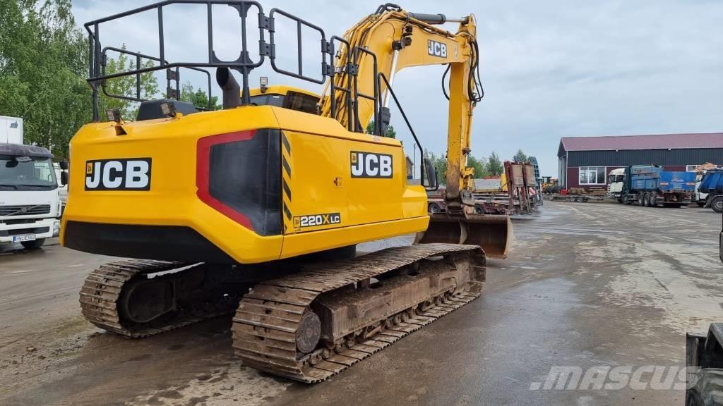 JCB 220 XL Pásové rýpadlá