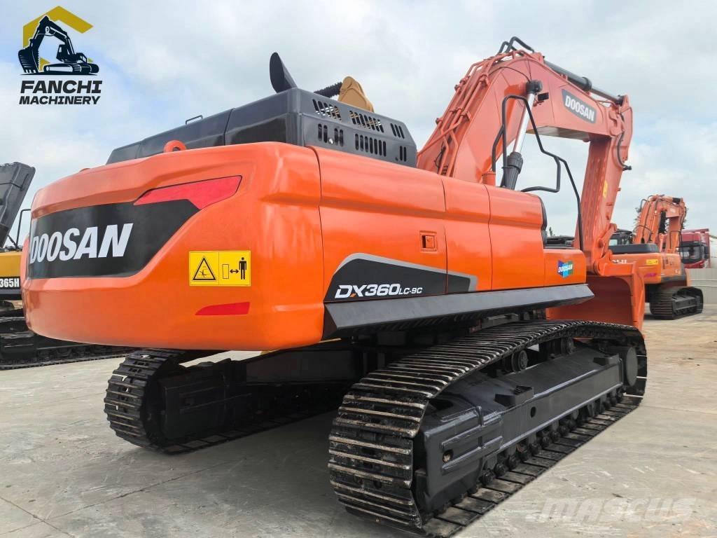 Doosan 360 Pásové rýpadlá
