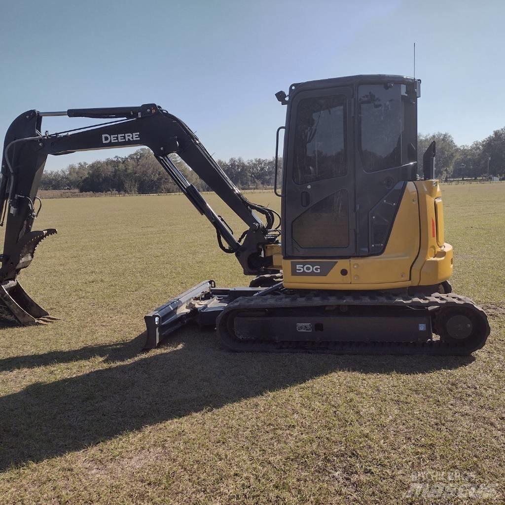 DEERE 50G Mini rýpadlá < 7t