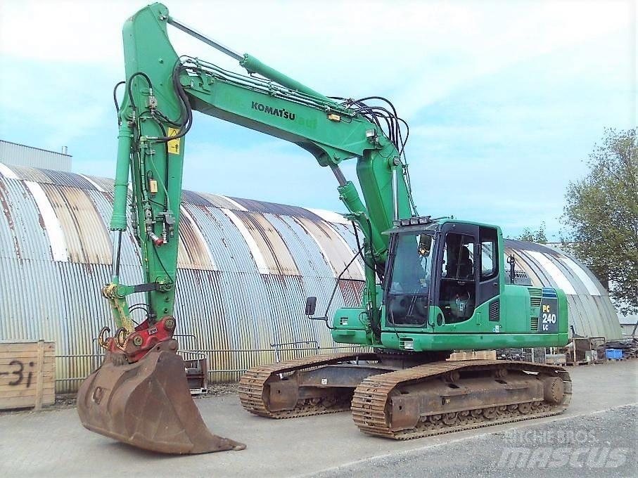 Komatsu PC240LC-8 Pásové rýpadlá