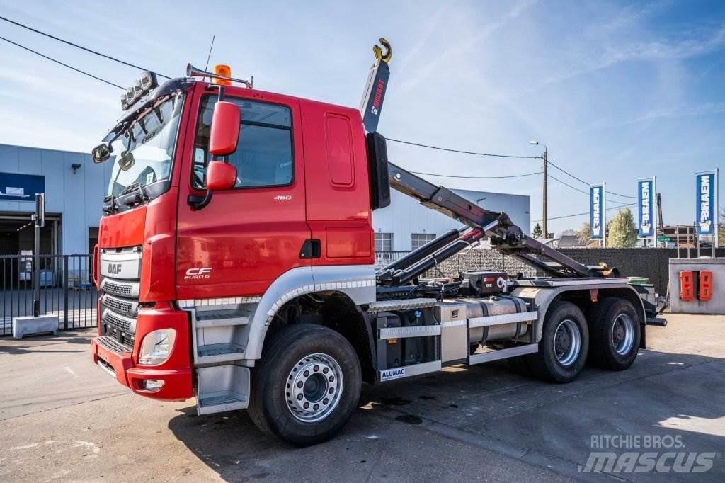DAF CF 460-6X4-E6 Hákový nosič kontajnerov
