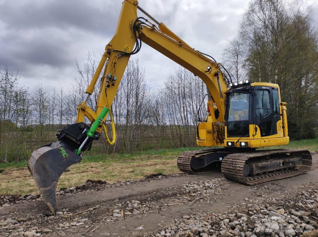 Komatsu PC138US-11E0 Pásové rýpadlá