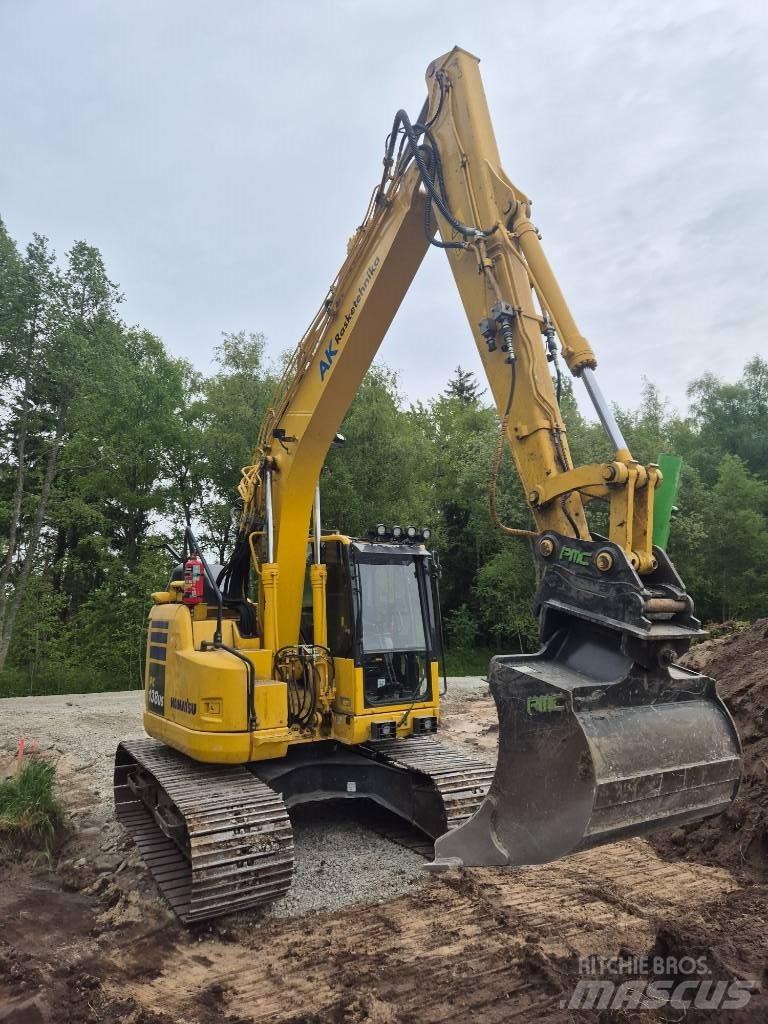 Komatsu PC138US-11E0 Pásové rýpadlá