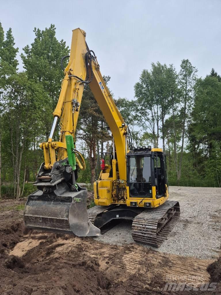 Komatsu PC138US-11E0 Pásové rýpadlá