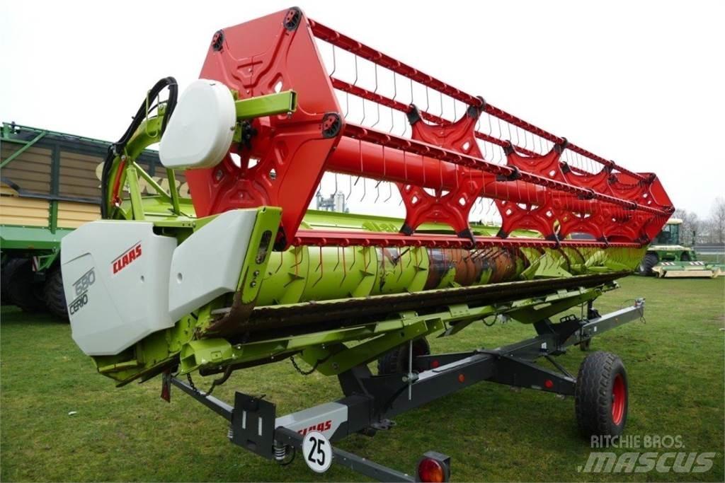 CLAAS Cerio 680 Žatevné hlavy