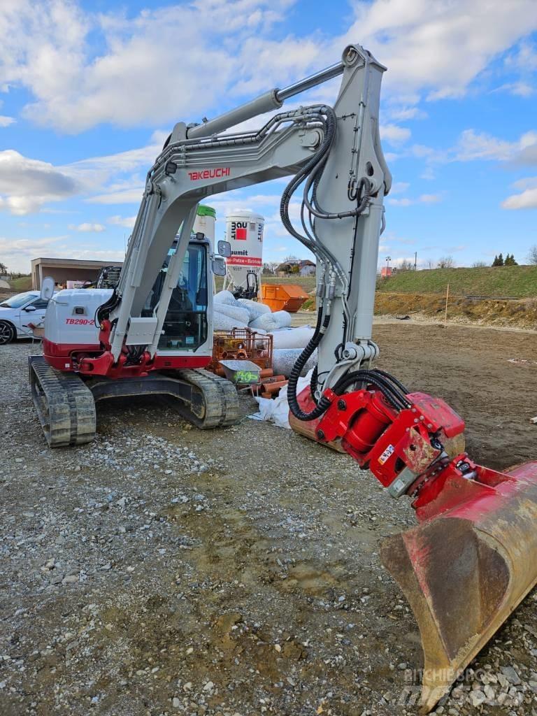 Takeuchi TB 290 Midi rýpadlá 7 t - 12 t
