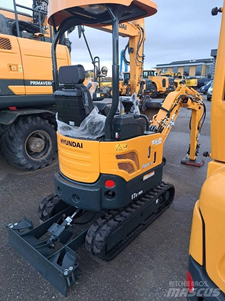 Hyundai R17Z-9AK Mini rýpadlá < 7t