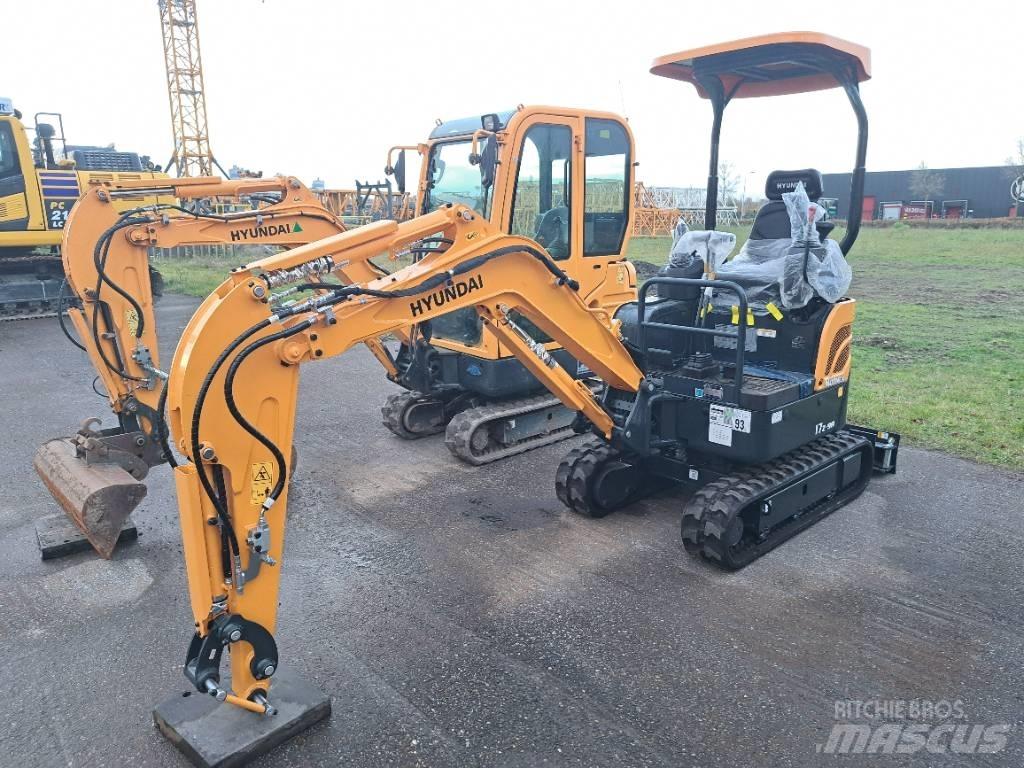 Hyundai R17Z-9AK Mini rýpadlá < 7t
