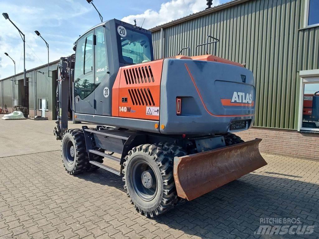Atlas 140W Kolesové rýpadlá