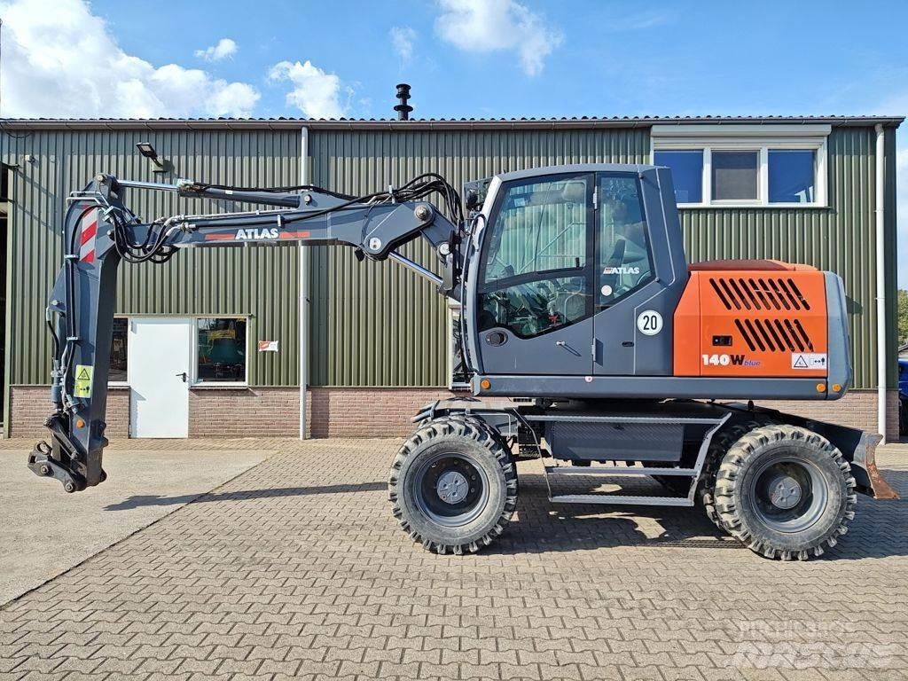 Atlas 140W Kolesové rýpadlá