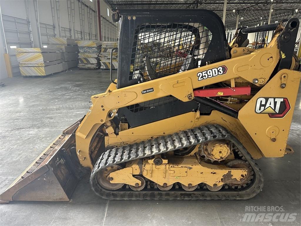 CAT 259D3 Šmykom riadené nakladače