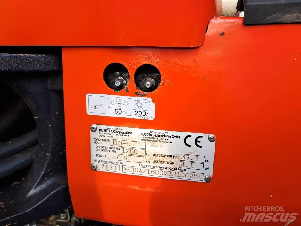 Kubota U10-5 Mini rýpadlá < 7t