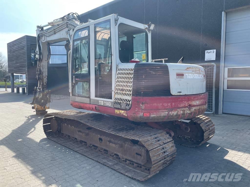 Takeuchi TB1140 Pásové rýpadlá