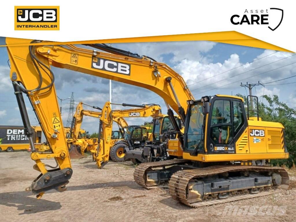 JCB JS 220 XD Pásové rýpadlá