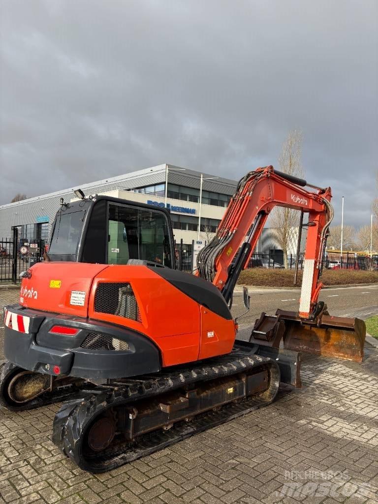Kubota KX080-4a Midi rýpadlá 7 t - 12 t