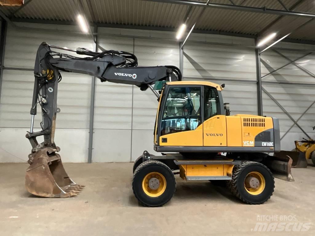 Volvo EW 160 C Kolesové rýpadlá