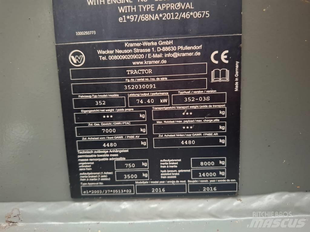Kramer 8105 Kolesové nakladače