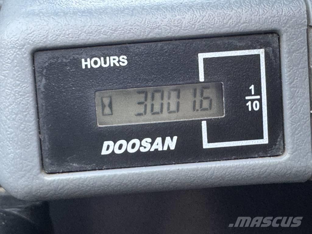 Doosan DX 63-3 Pásové rýpadlá