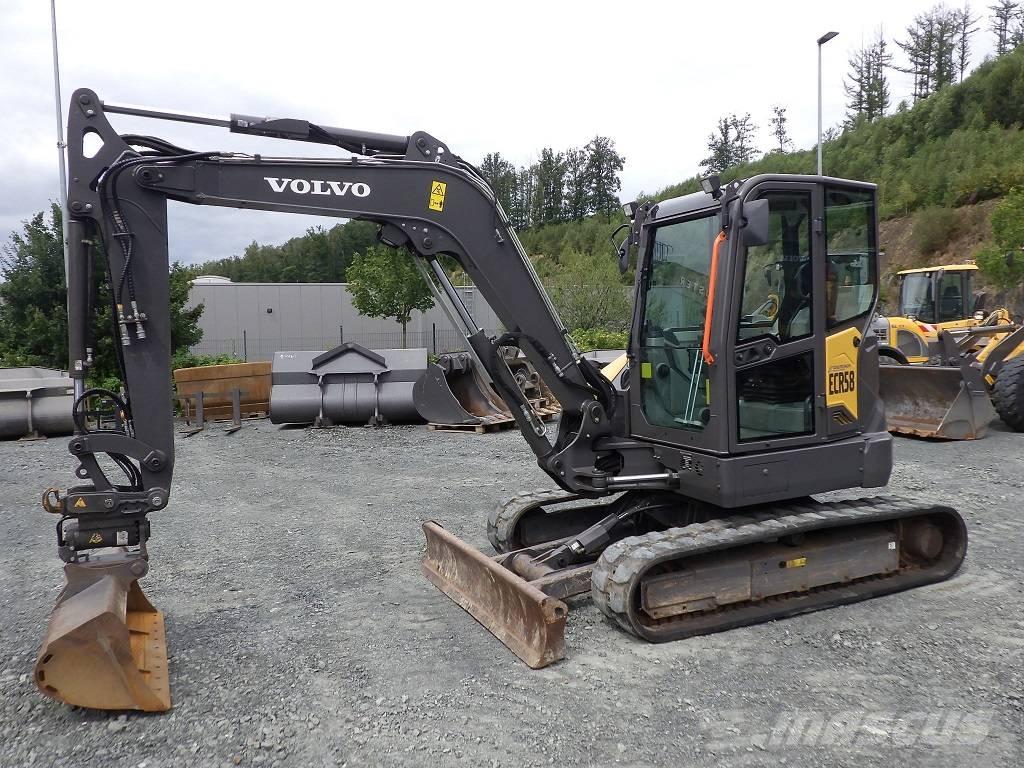 Volvo ECR 58 F Mini rýpadlá < 7t