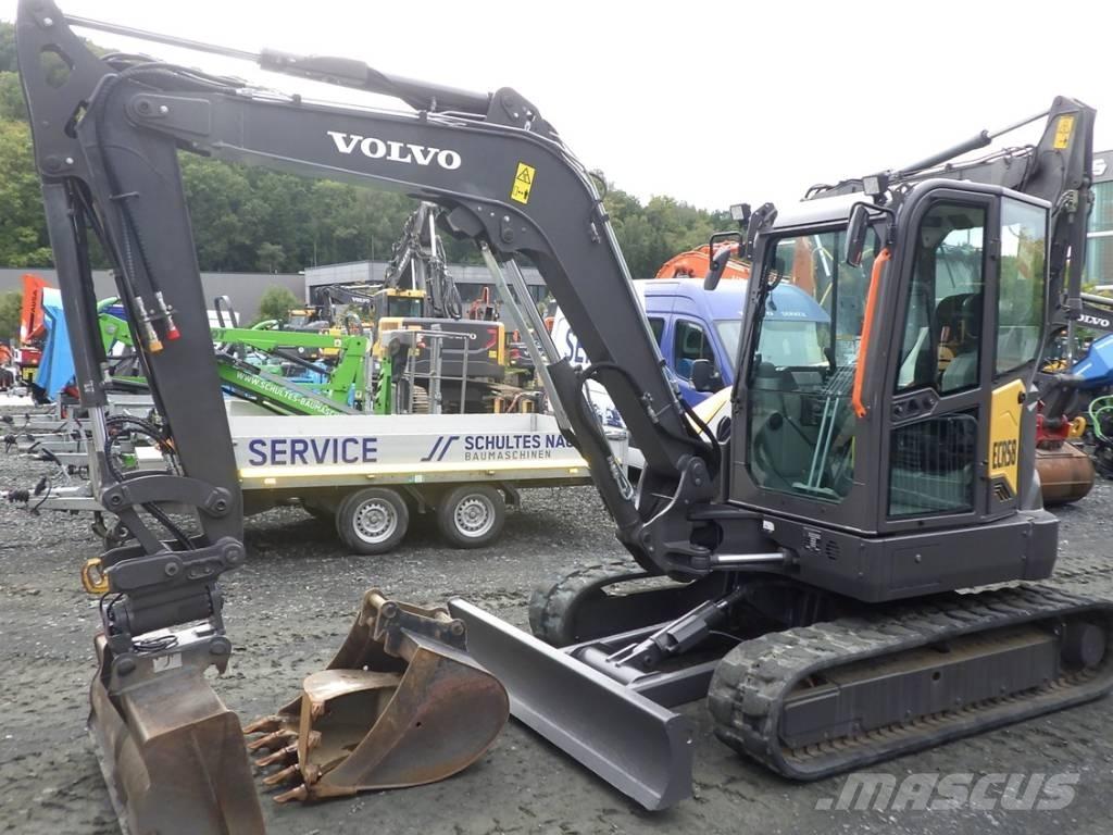 Volvo ECR 58 F Mini rýpadlá < 7t