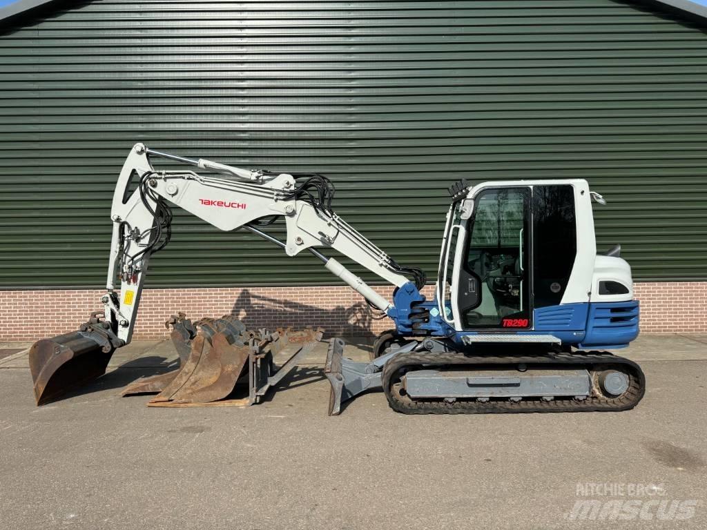 Takeuchi TB 290 Midi rýpadlá 7 t - 12 t
