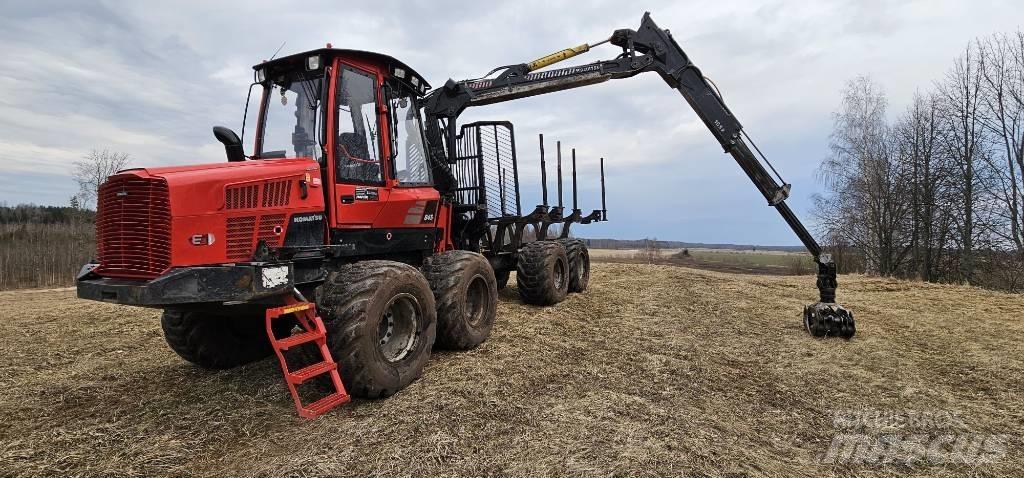 Komatsu 845 Lesné traktory