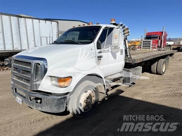 Ford F650 Plošinové nákladné automobily/nákladné automobily so sklápacími bočnicami