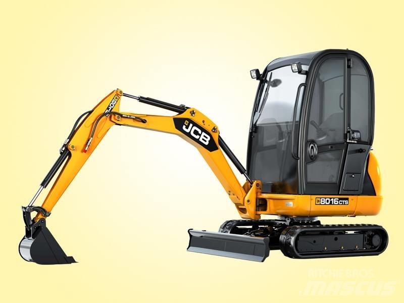 JCB 8016 CTS Mini rýpadlá < 7t