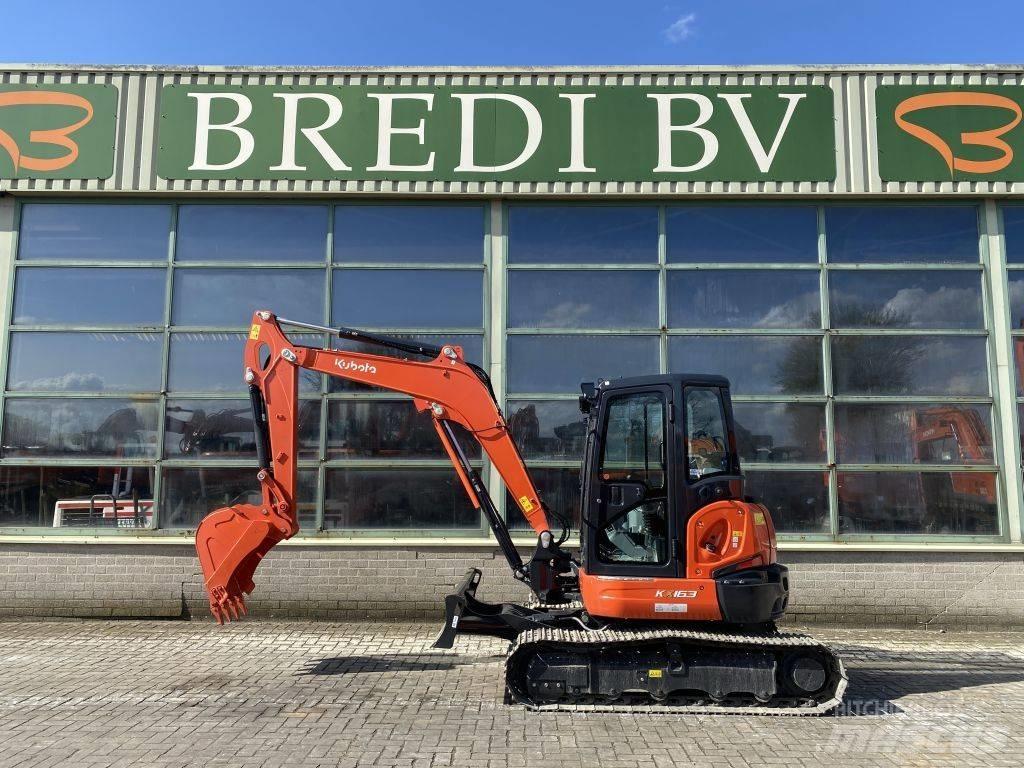 Kubota KX 163-5 Pásové rýpadlá