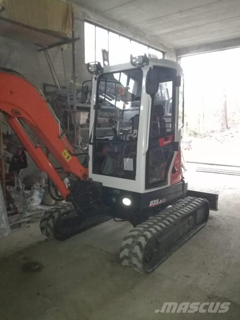 Kubota u35 U35 Mini rýpadlá < 7t