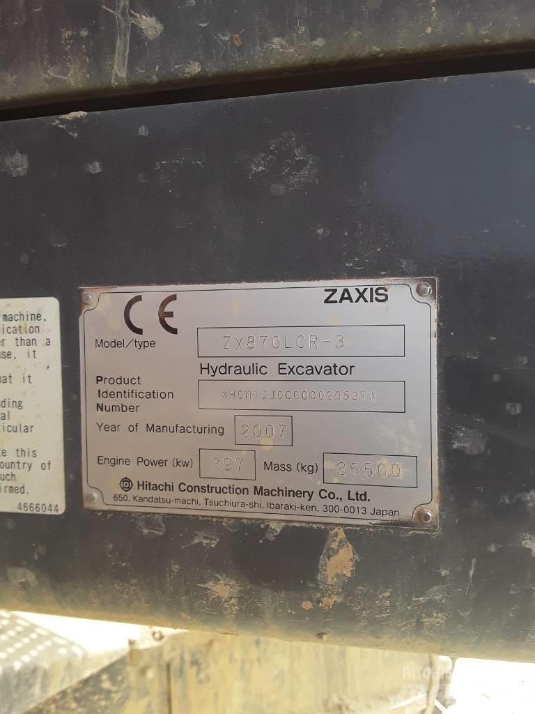 Hitachi ZX870LCR-3 Pásové rýpadlá
