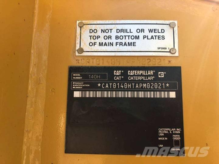 CAT 140 H NA Grejdery