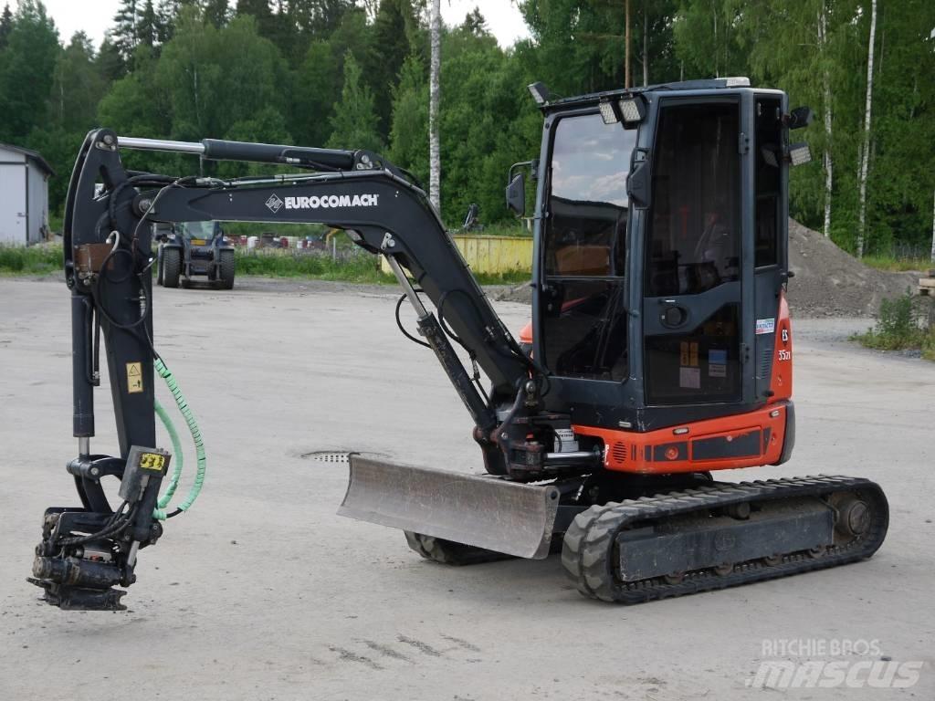 Eurocomach ES 35 ZT Mini rýpadlá < 7t