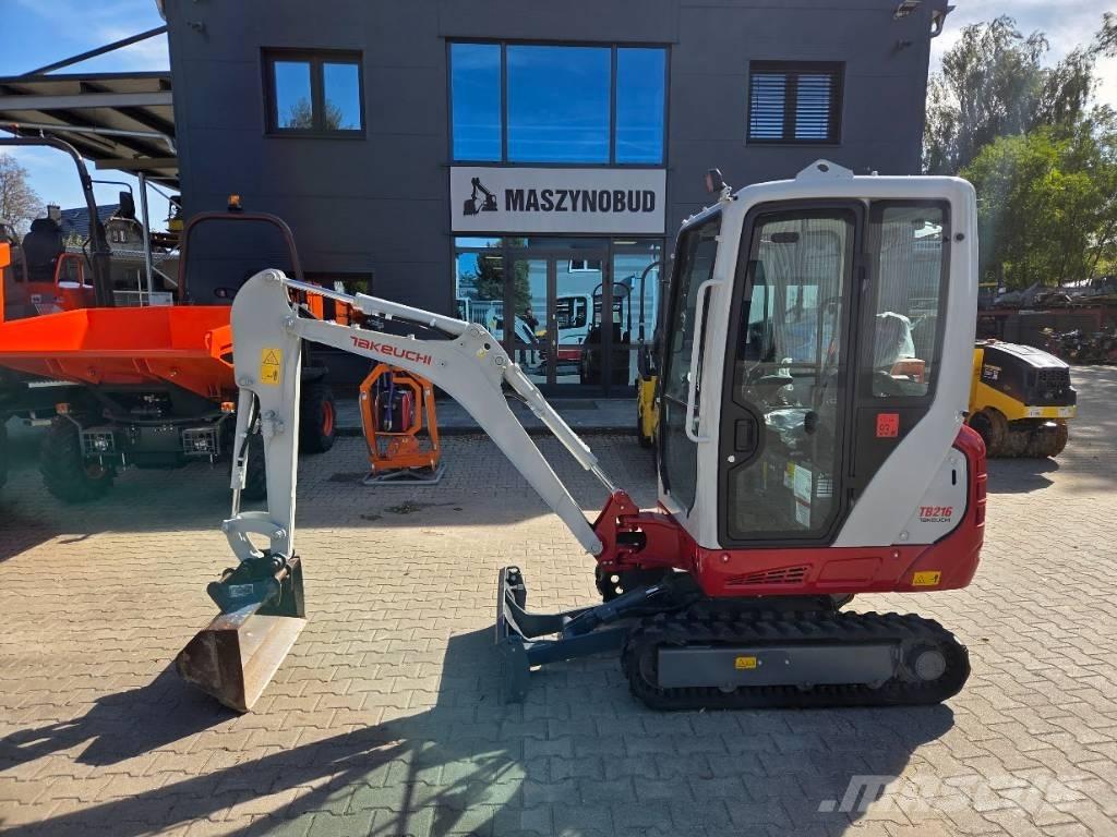 Takeuchi TB216 V0 Mini rýpadlá < 7t