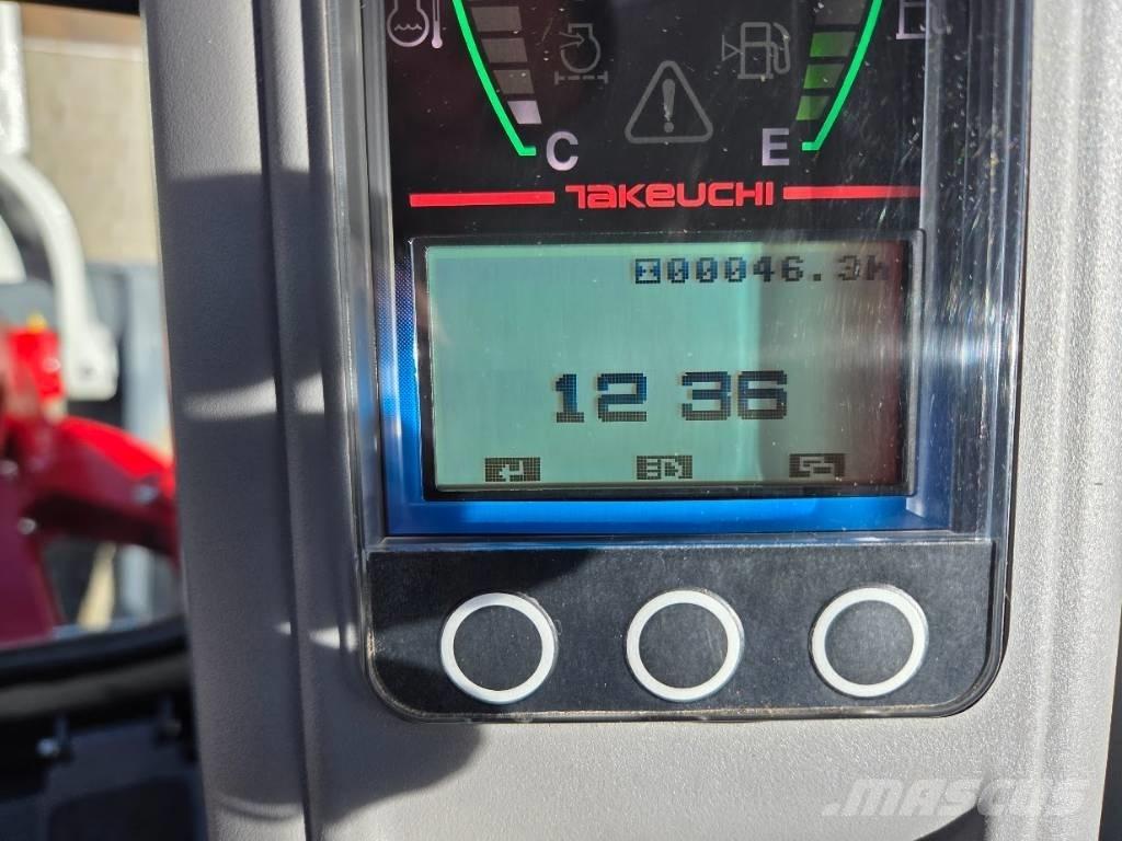 Takeuchi TB216 V0 Mini rýpadlá < 7t
