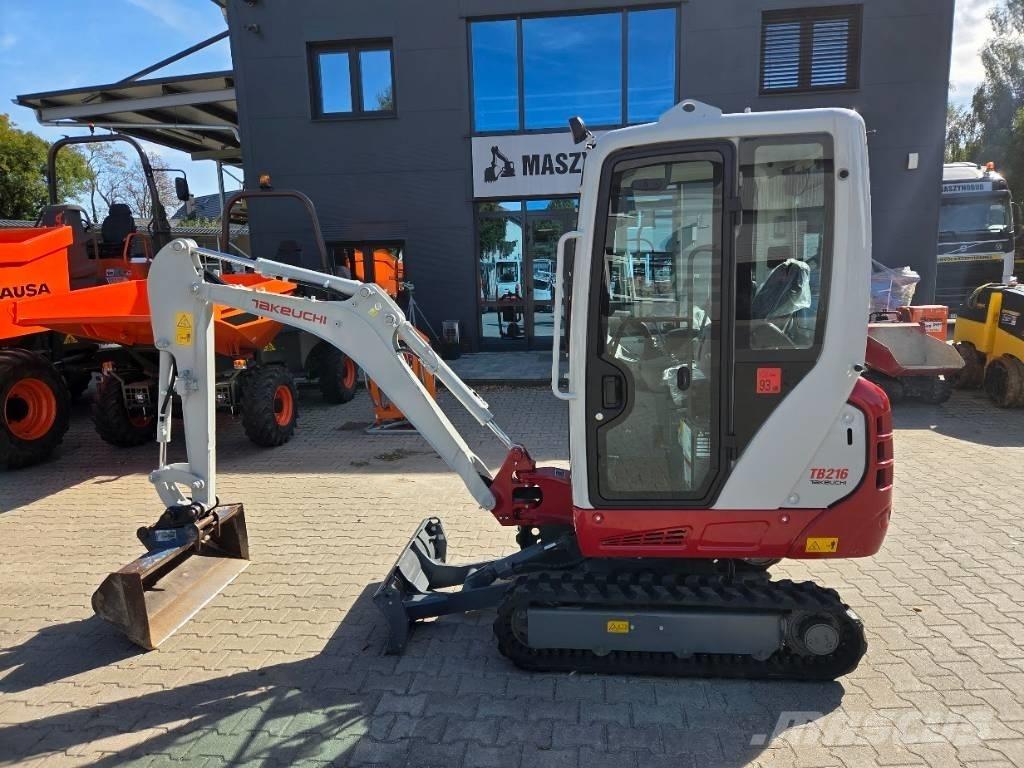 Takeuchi TB216 V0 Mini rýpadlá < 7t