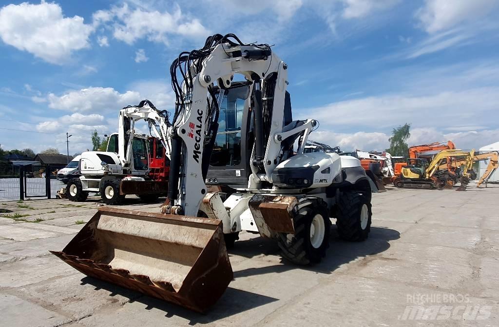 Mecalac 12 M TX Kolesové rýpadlá