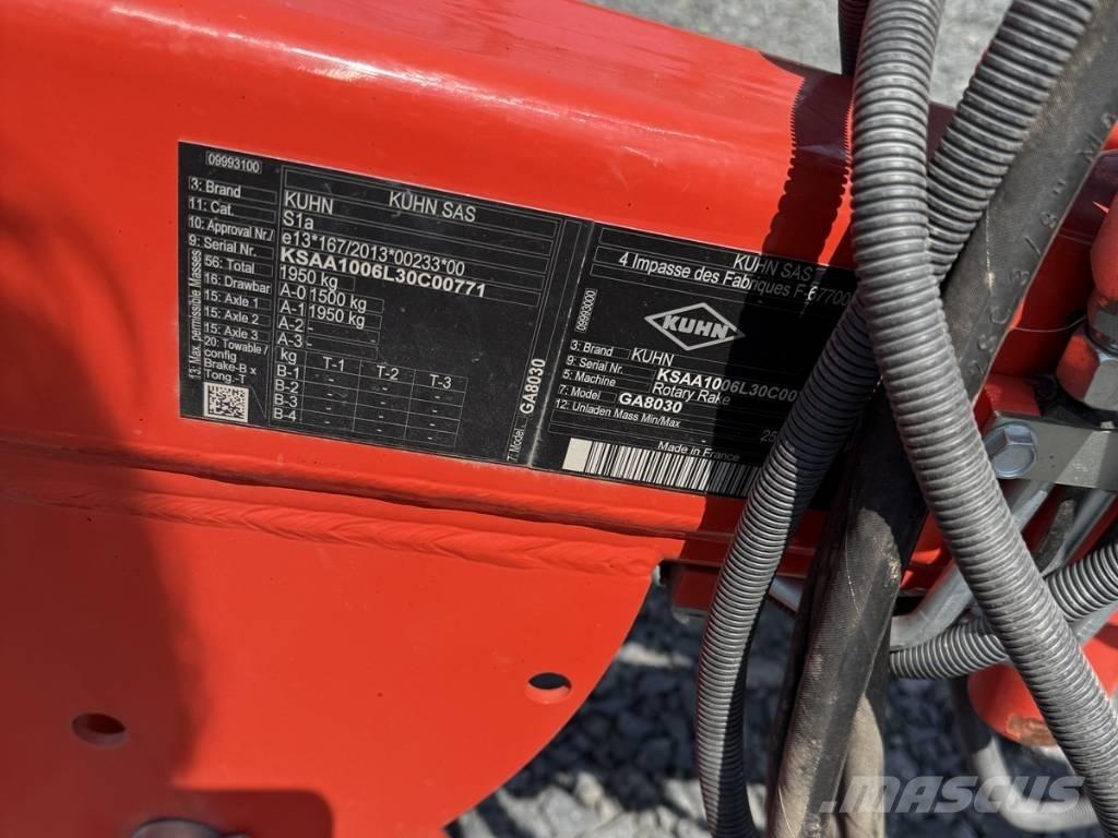 Kuhn GA 8030 Riadkovače