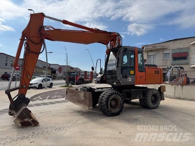 Hitachi ZX 160 W Kolesové rýpadlá