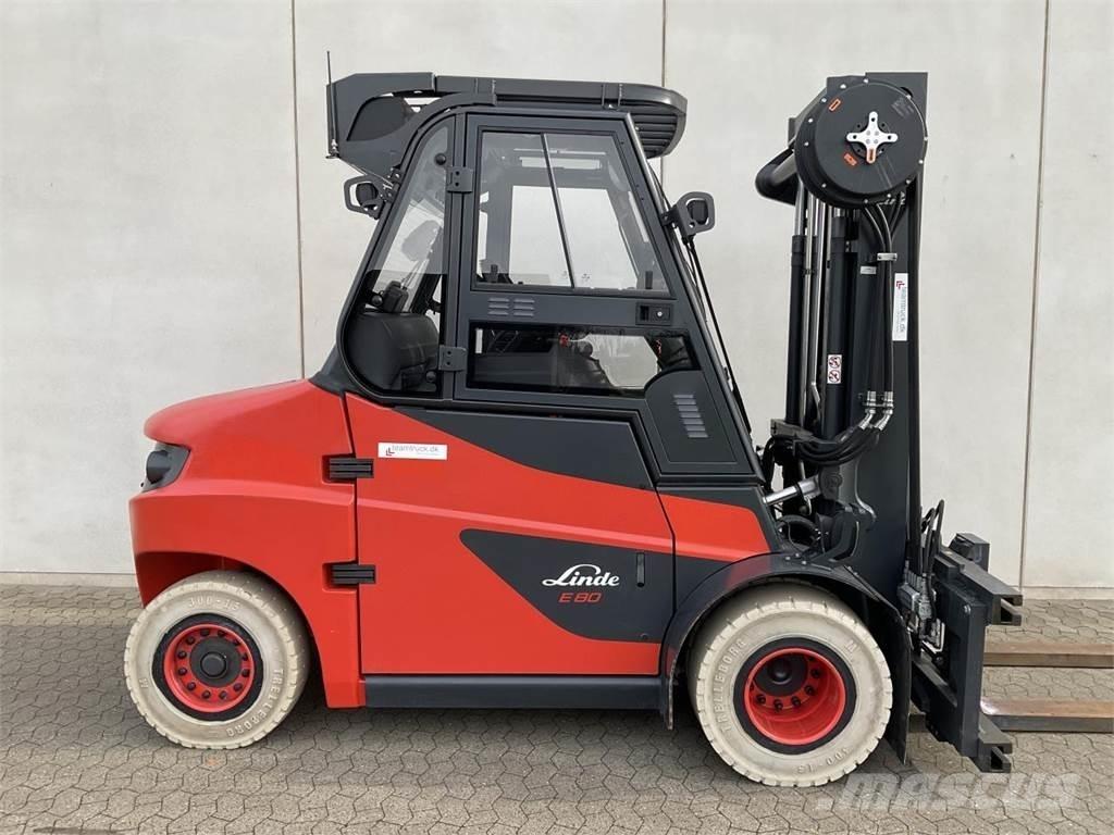 Linde E80-01/900 Akumulátorové vozíky