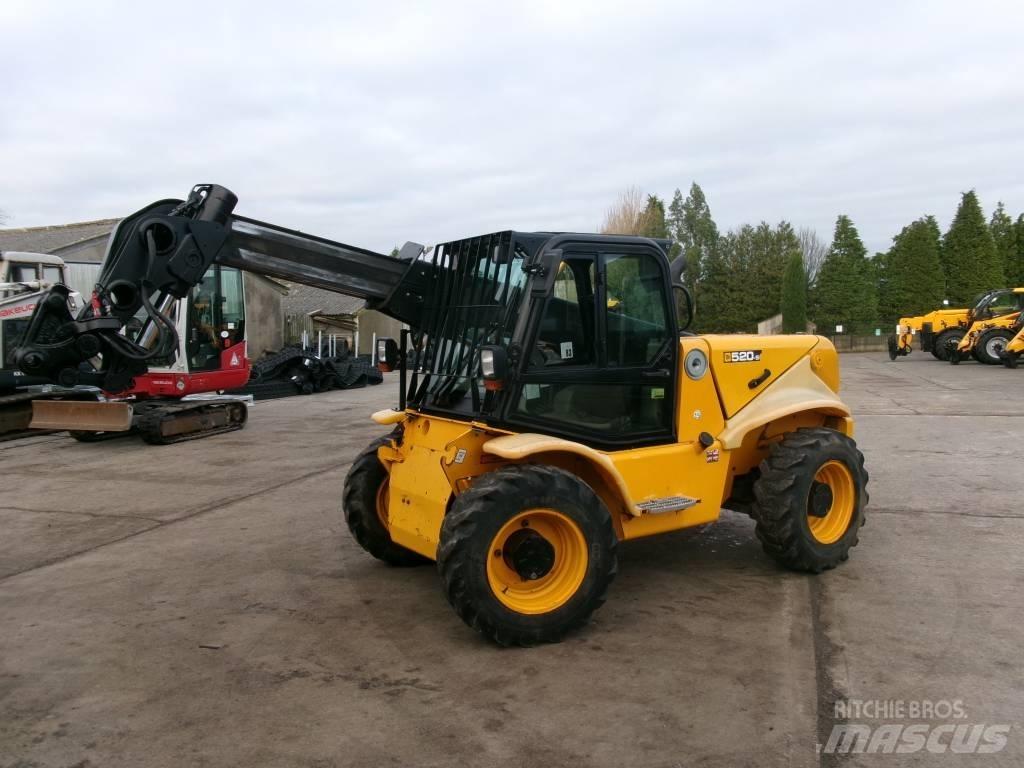 JCB 520-50 Teleskopické nakladače pre poľnohospodárstvo
