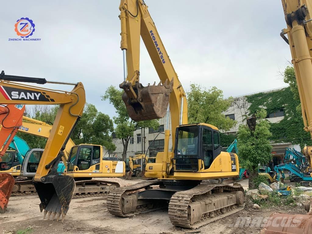 Komatsu PC 300 Pásové rýpadlá