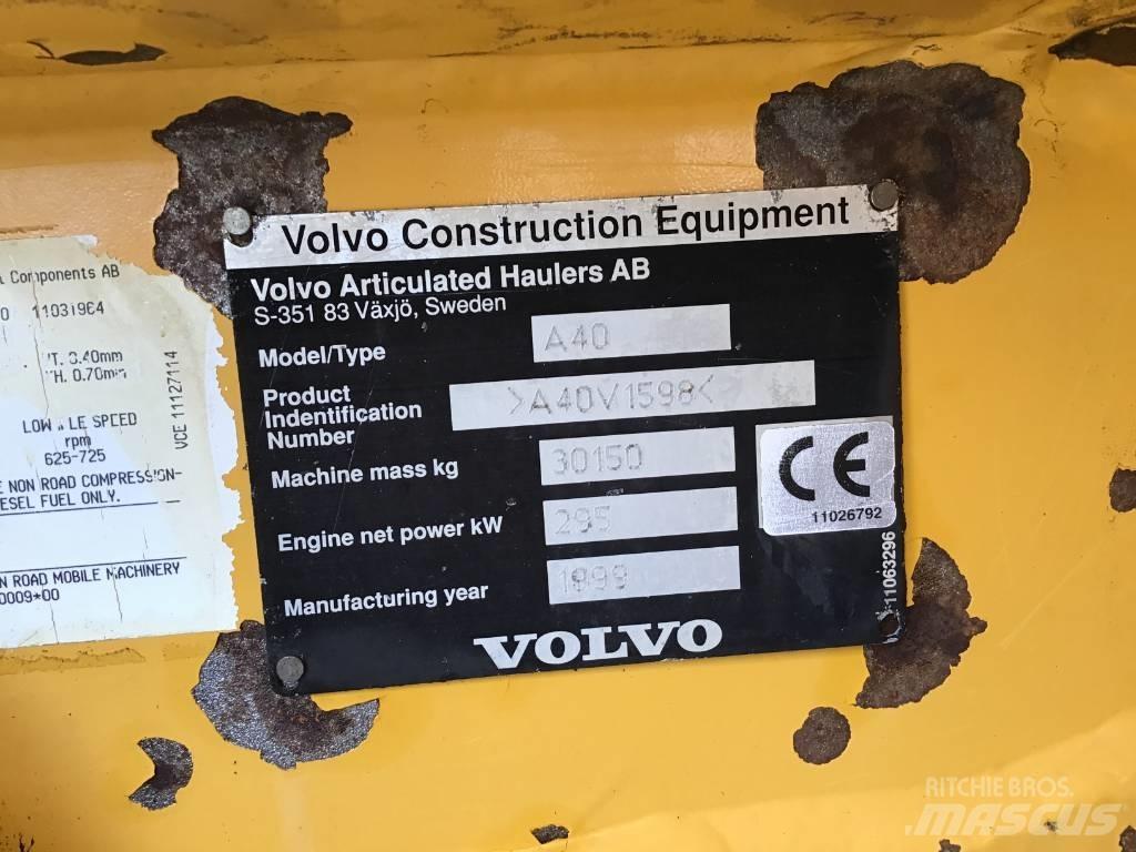 Volvo A 40C Kĺbové nákladné autá