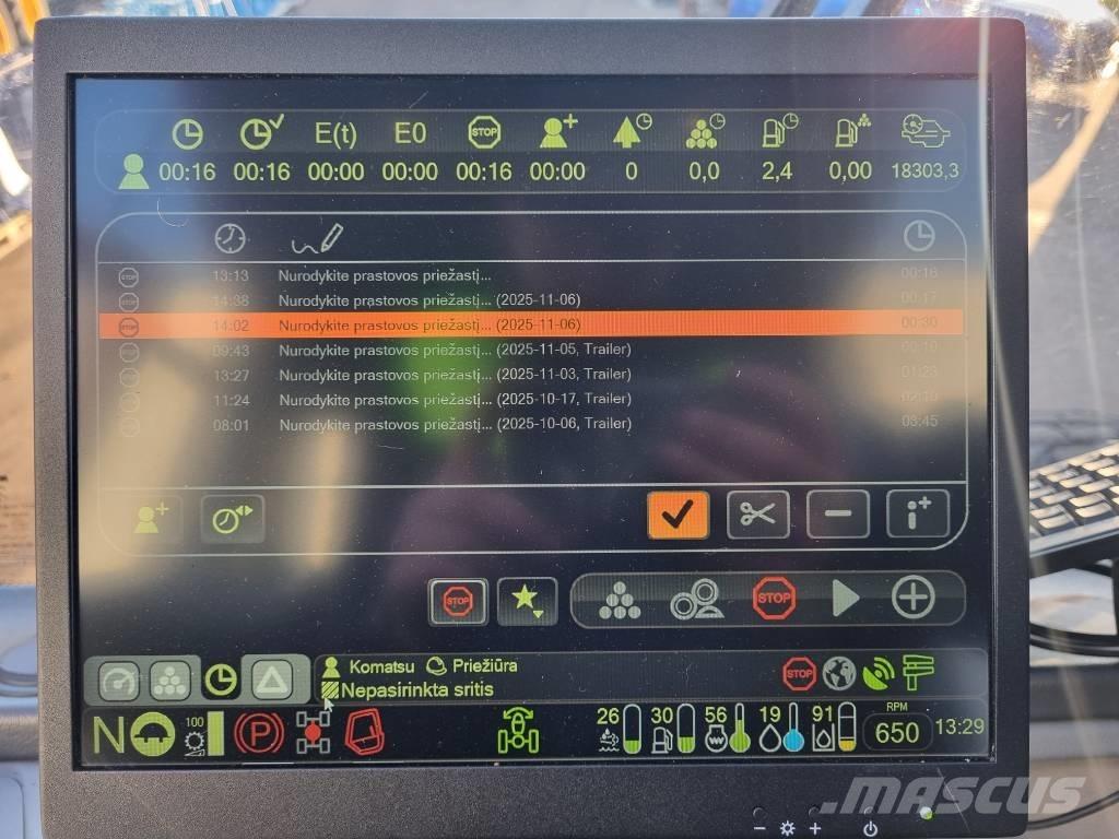 Komatsu 931 Harvestory