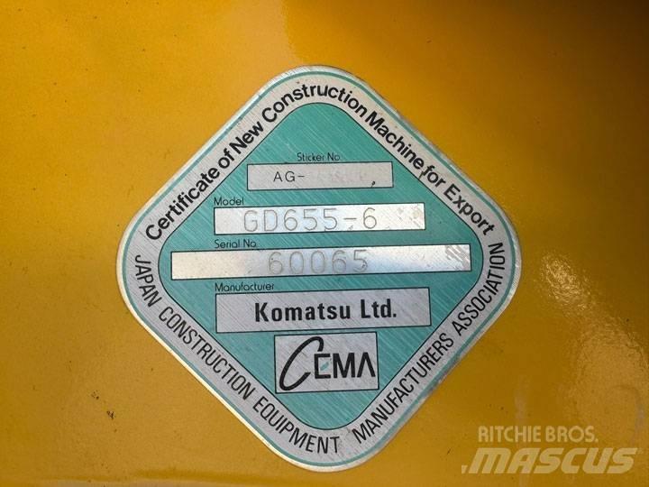 Komatsu GD 655-6 Grejdery