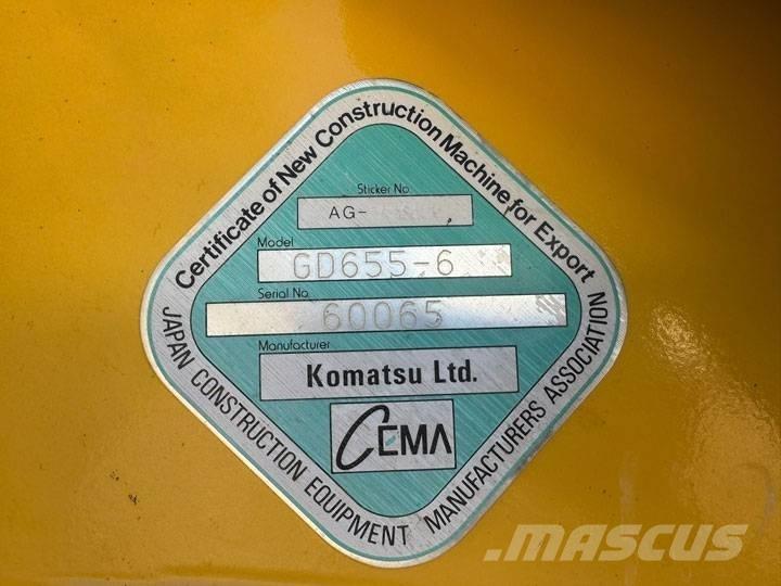 Komatsu GD 655-6 Grejdery