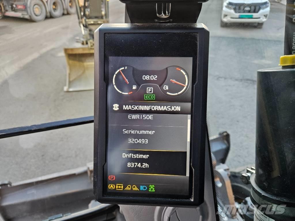 Volvo EWR 150 Kolesové rýpadlá