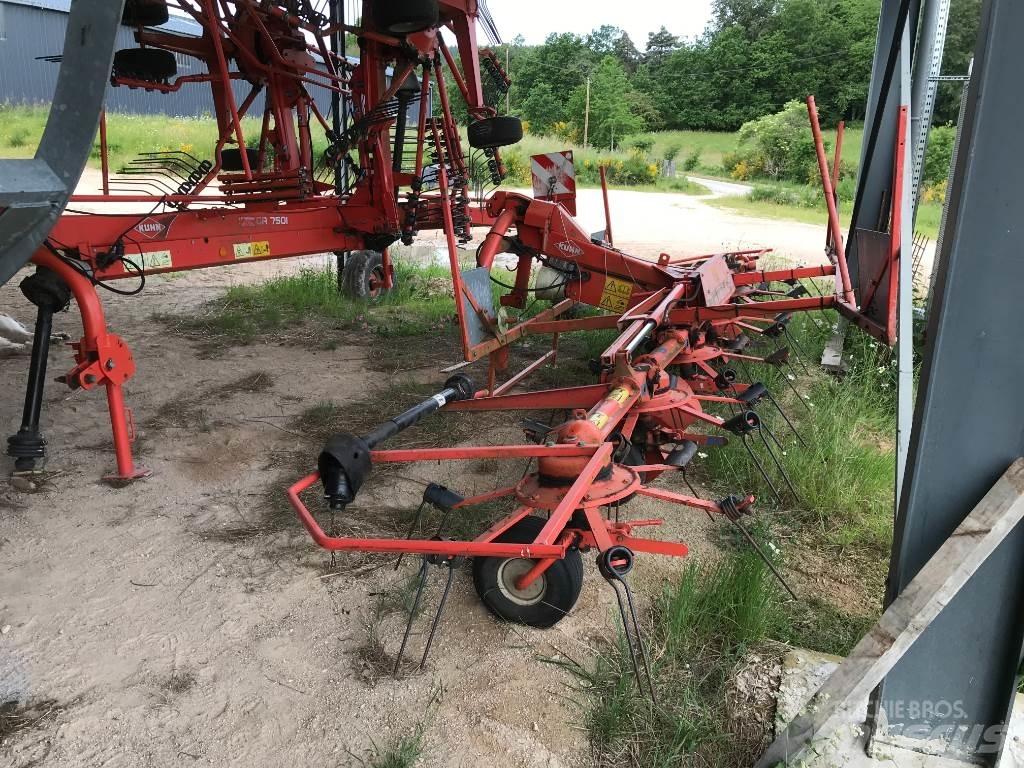 Kuhn GF 6401 MH Obracače a zhrabovače sena