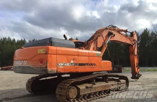 Doosan DX 420 LC-3 Pásové rýpadlá