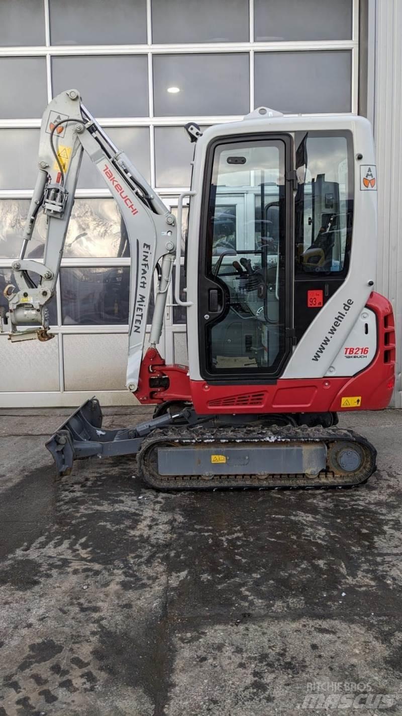 Takeuchi TB216AV4 Mini rýpadlá < 7t